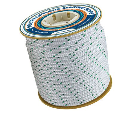 AQUA MARINE - Polypropylene Marine Rope - (90 Meter Spool)